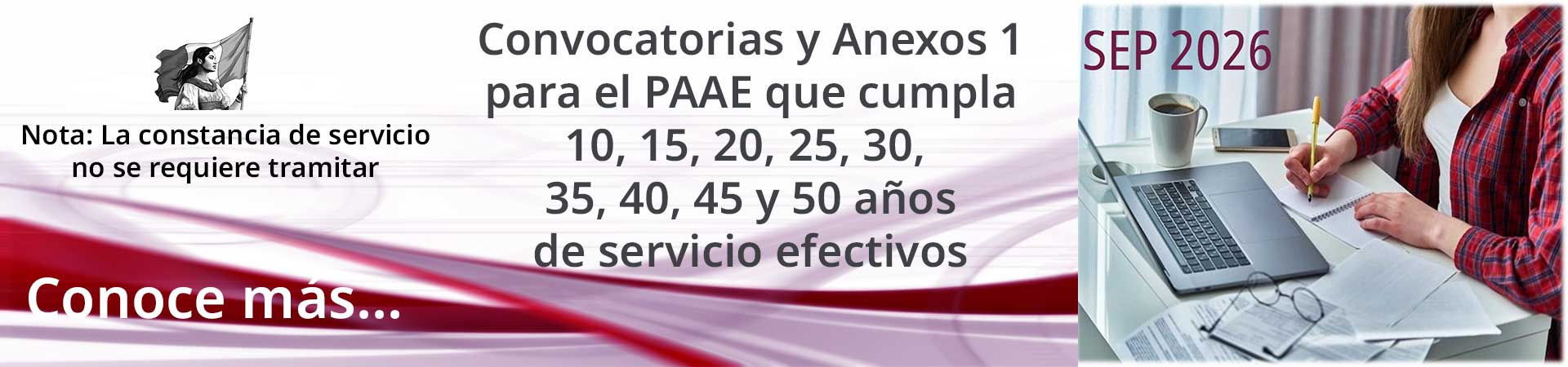 Convocatoria PAAE 2026